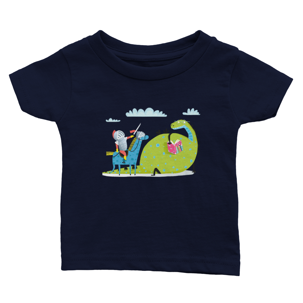 Dinosaur knight Baby T-shirt