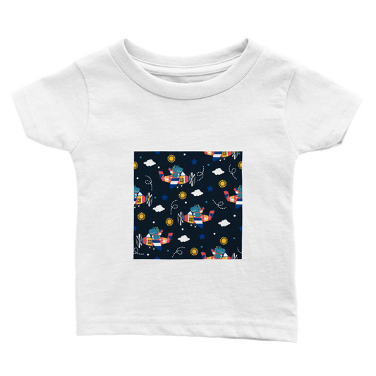 Dinosaur pilot Baby T-shirt