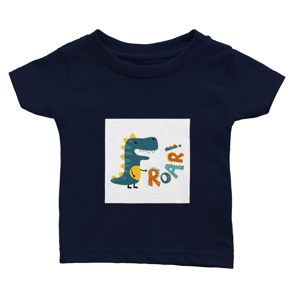 Roar dinosaur Baby T-shirt