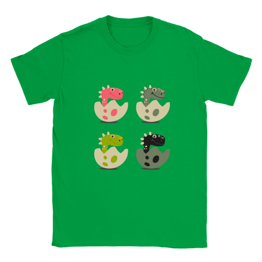 Hatching dinosaur egg kids T-shirt