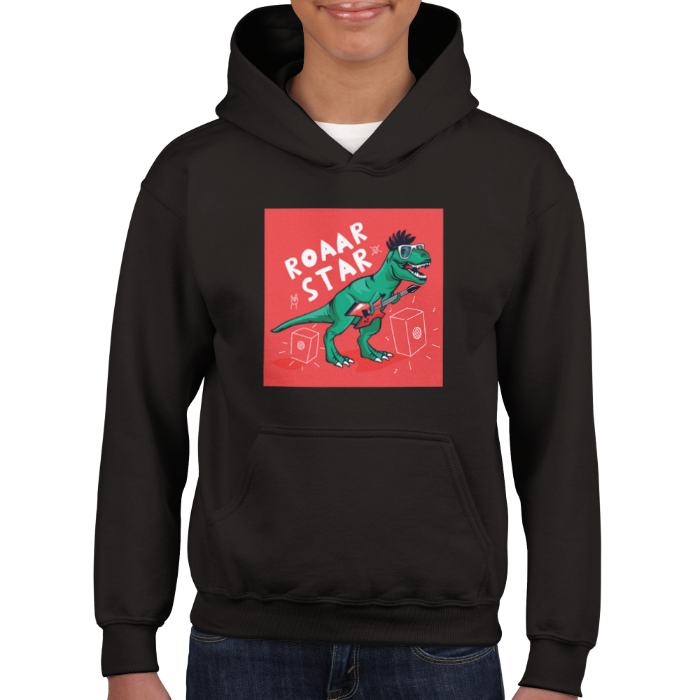 Roarsome T-Rex Kids Pullover Hoodie