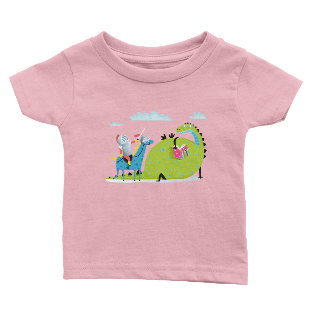 Dinosaur knight Baby T-shirt