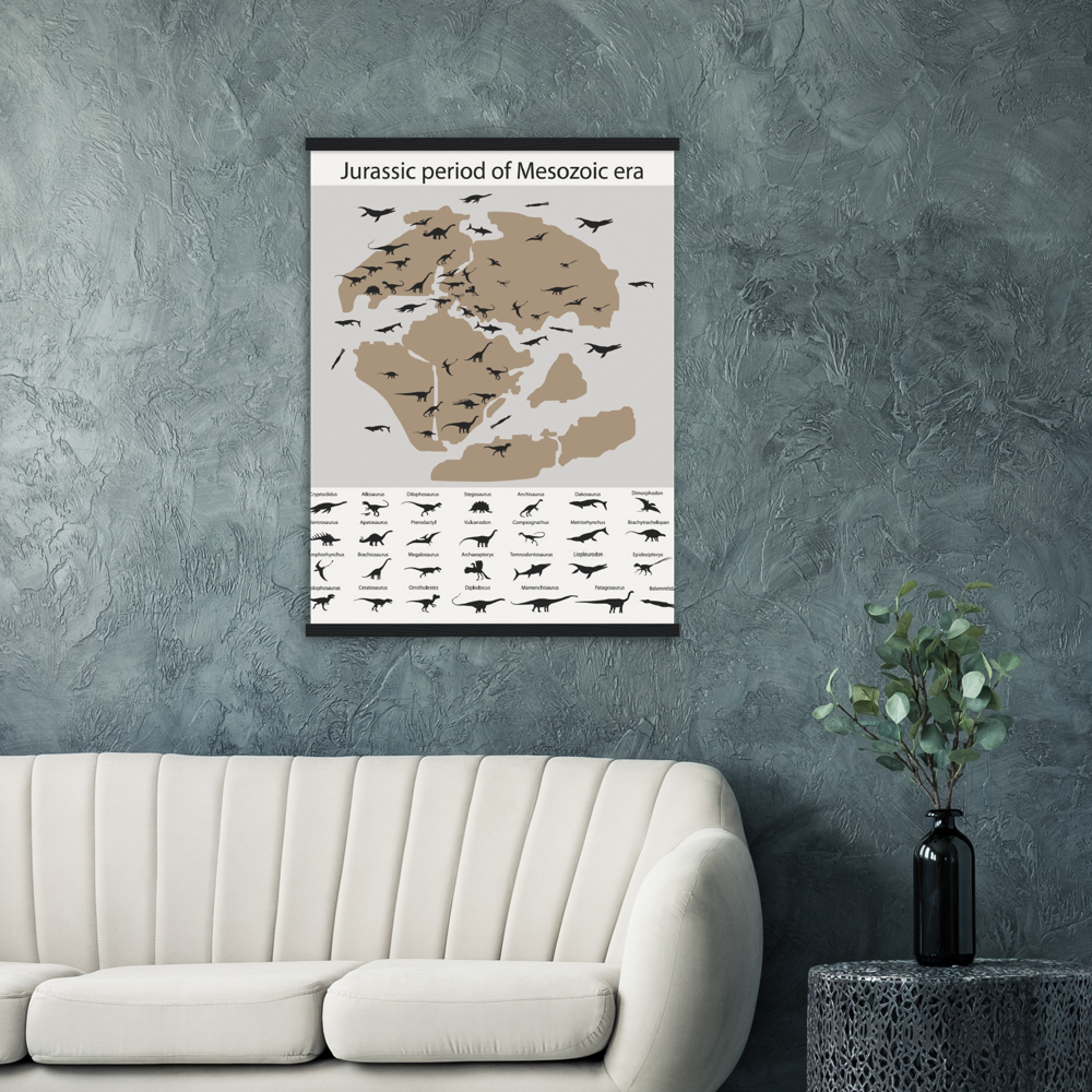 Jurassic period Museum-Quality Matte Paper Poster & Hanger