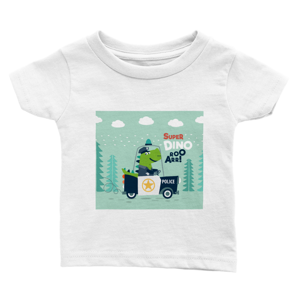 Dinosaur police Baby T-shirt