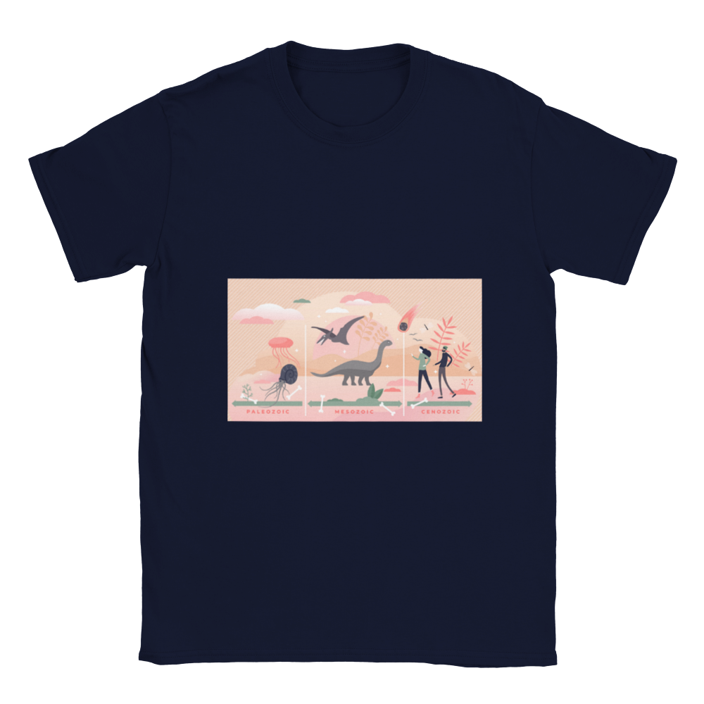 Dinosaur evolution kids T-shirt