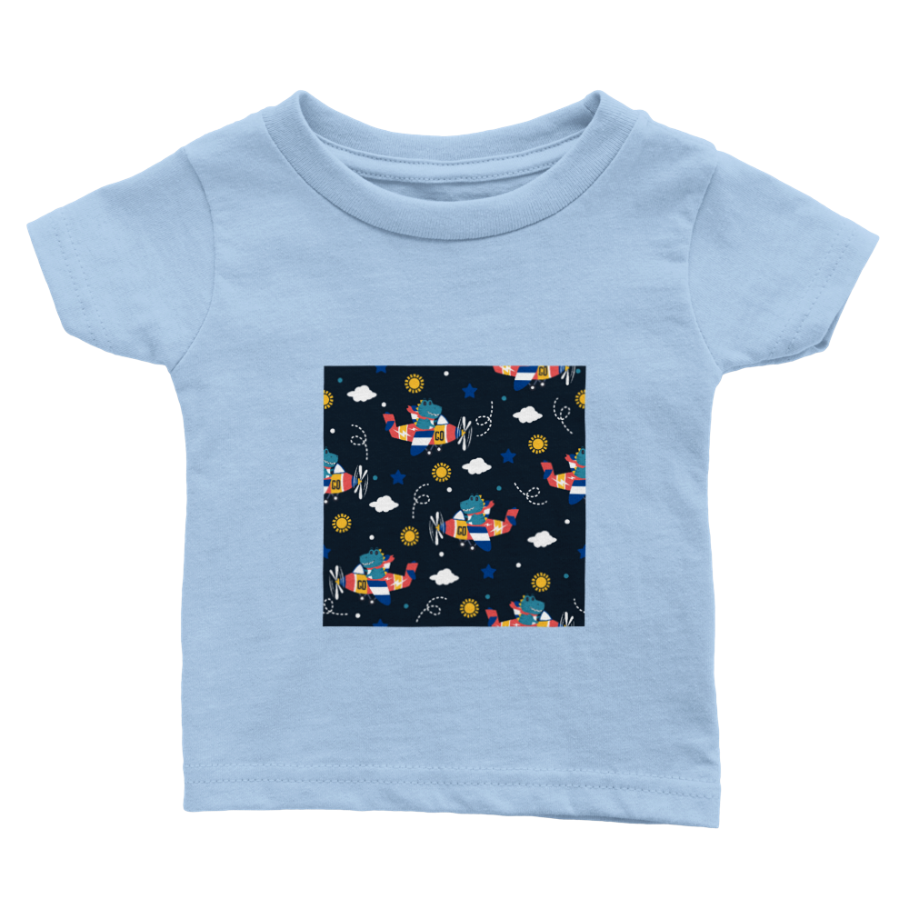 Dinosaur pilot Baby T-shirt