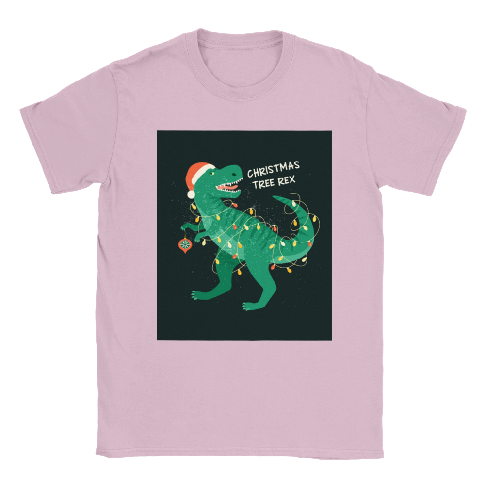 Tree Rex kids Christmas T-shirt