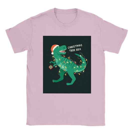 Tree Rex kids Christmas T-shirt