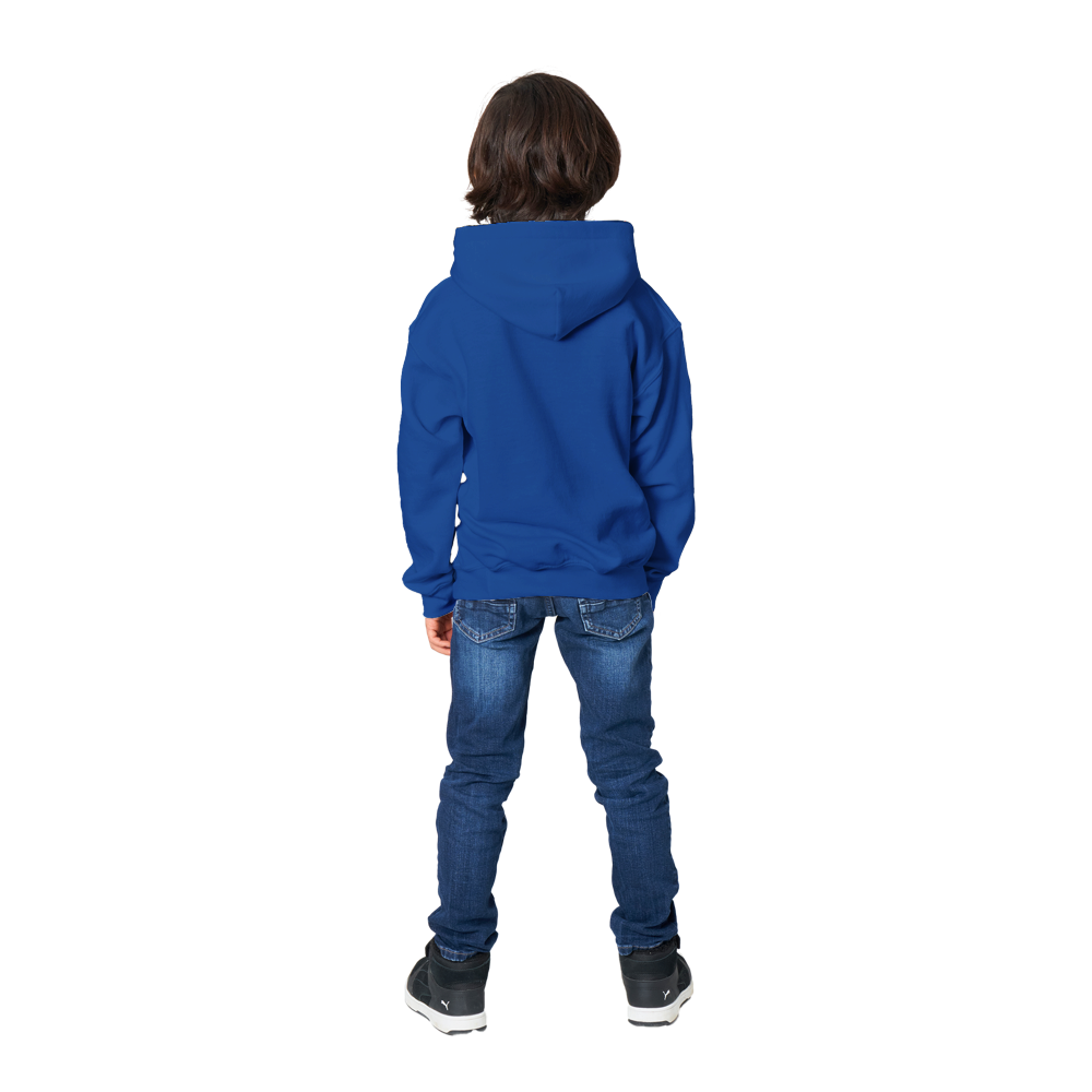 Space dinosaur Kids Pullover Hoodie