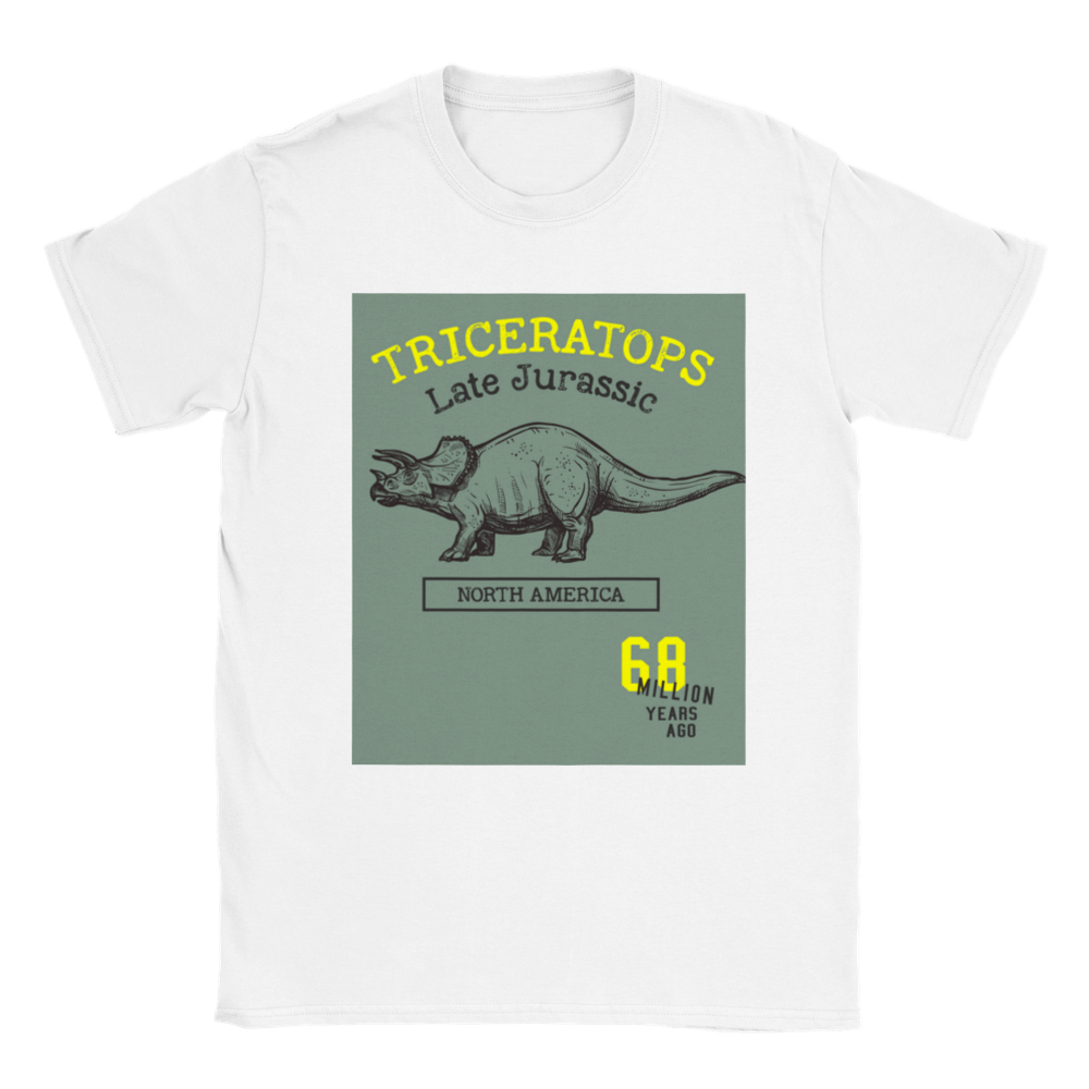 Triceratops Kids T-shirt