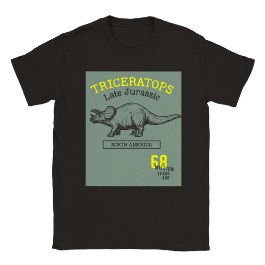 Triceratops Kids T-shirt