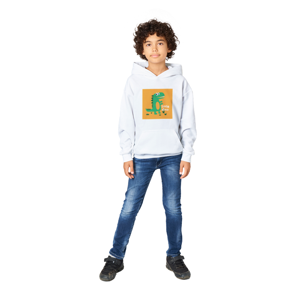 Little dinosaur Kids Pullover Hoodie