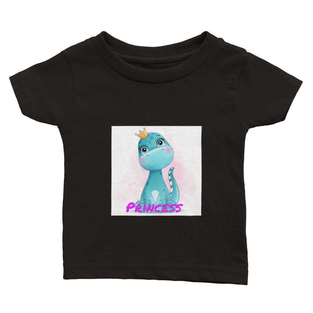 Dinosaur princess Baby T-shirt