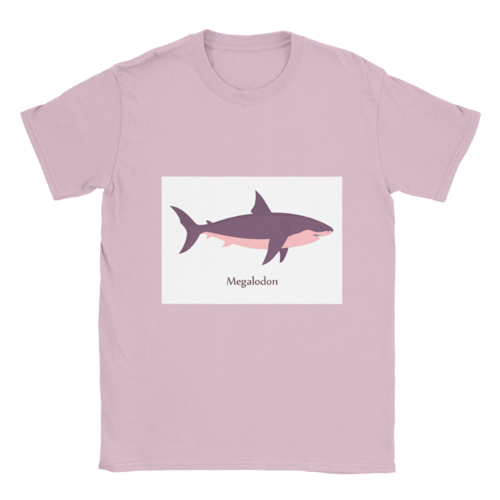 Megalodon dinosaur shark T-shirt