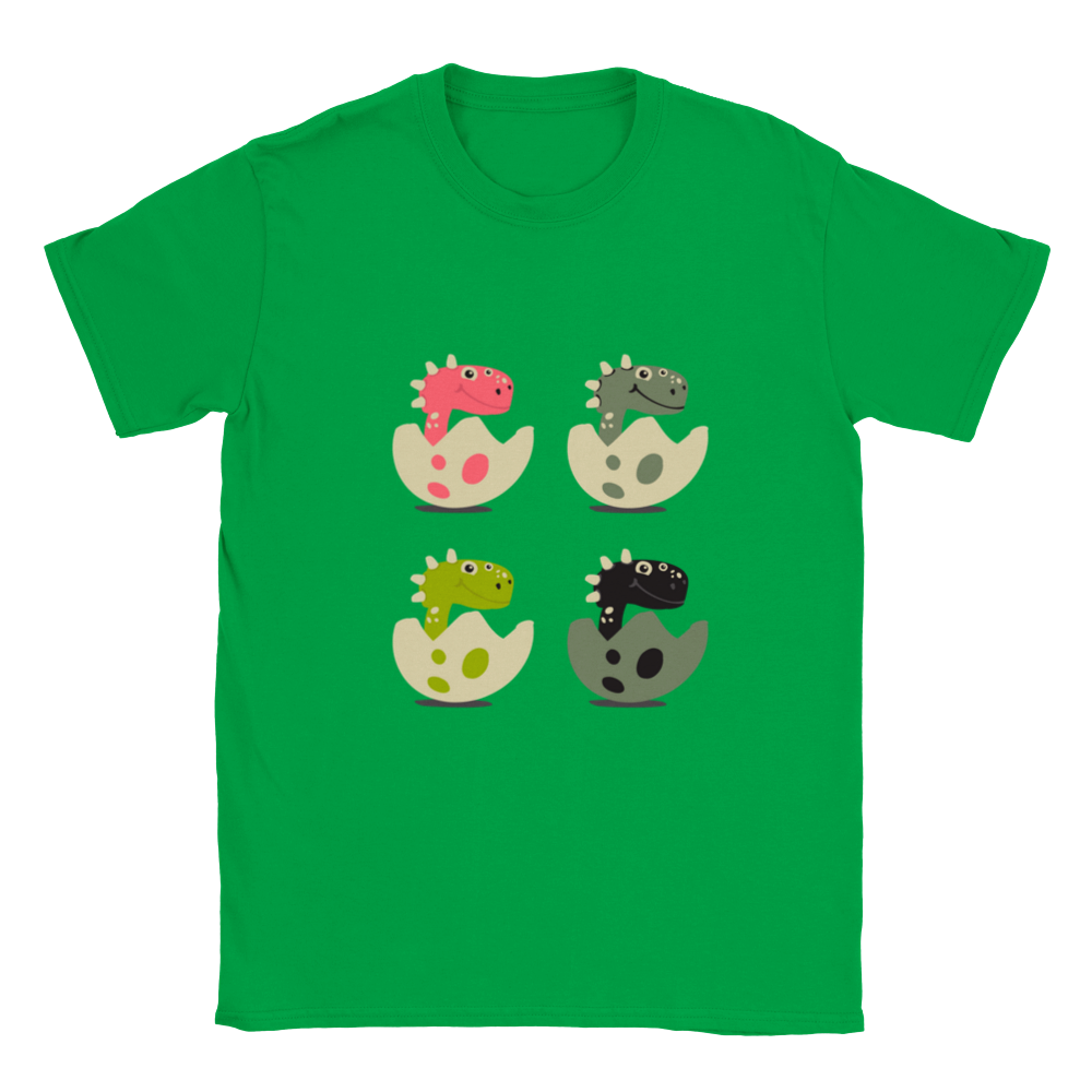 Hatching dinosaur egg kids T-shirt