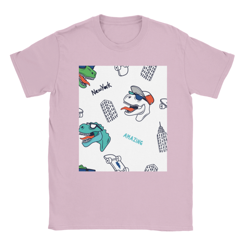 Kids New York dinosaur T-shirt