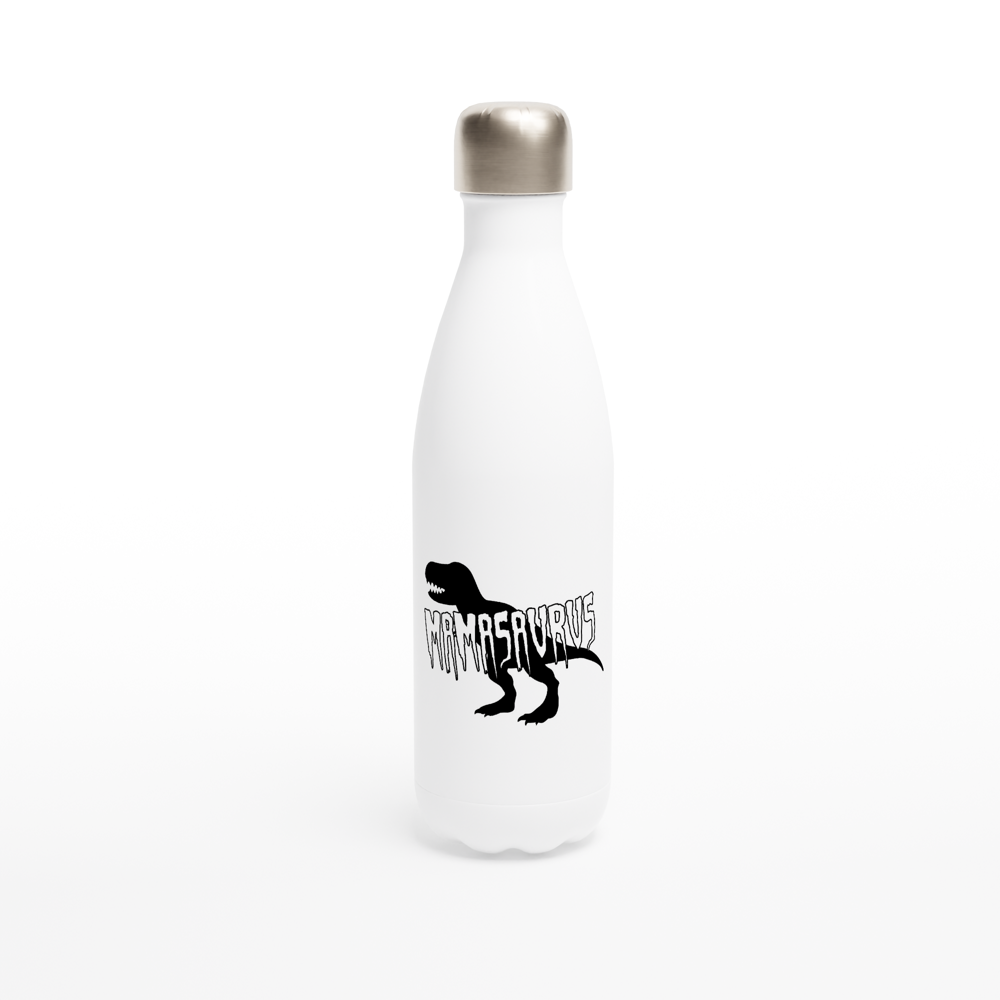 Mamasuras White 17oz Stainless Steel Water Bottle Christmas gift