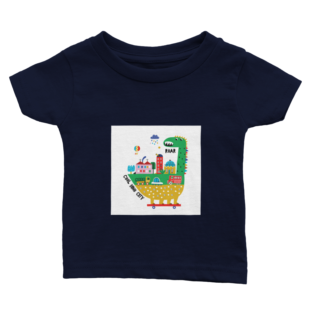 Dinosaur city Baby T-shirt