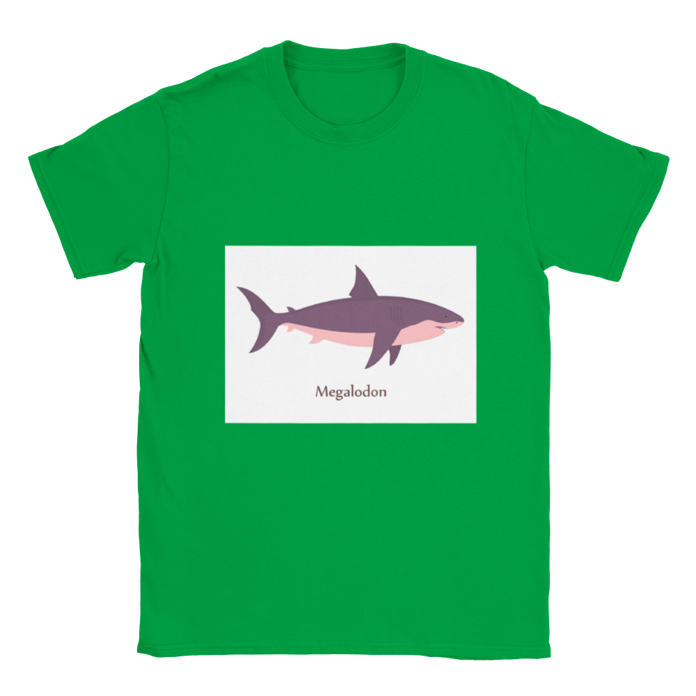 Megalodon dinosaur shark T-shirt