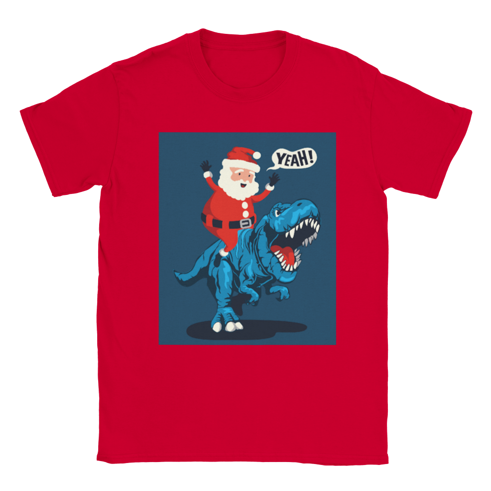 Wild Santa kids Christmas T-shirt