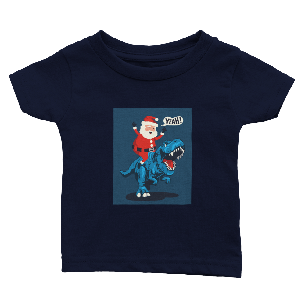 Wild Santa Baby Christmas T-shirt