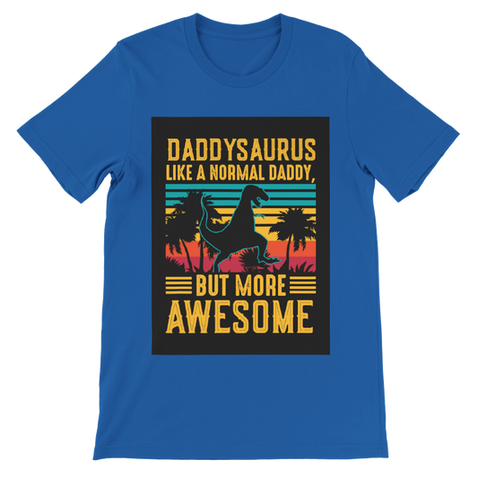 Daddysaurus Premium Crewneck T-shirt Christmas gift