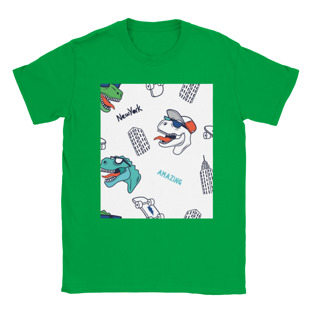 Kids New York dinosaur T-shirt