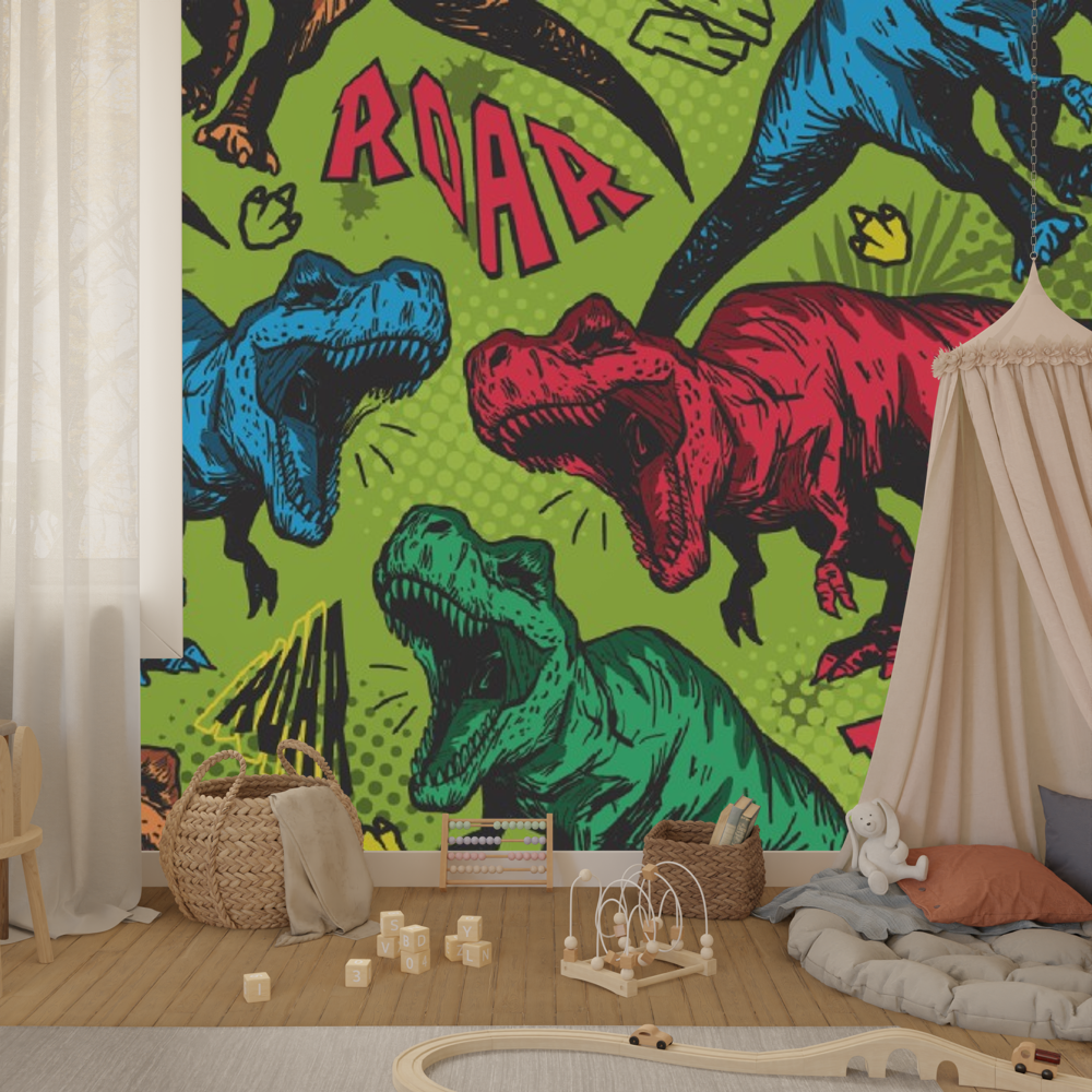 Roarsome kids dinosaur Wallpaper