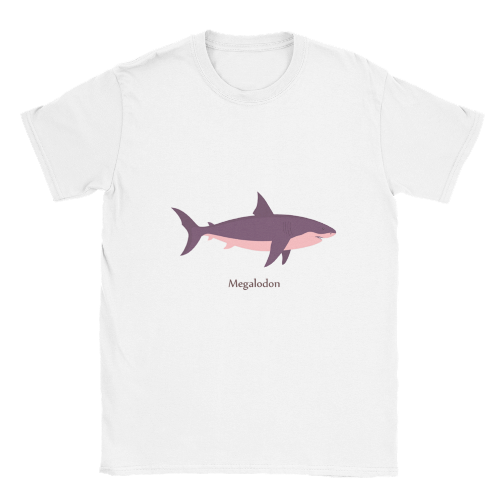 Megalodon dinosaur shark T-shirt