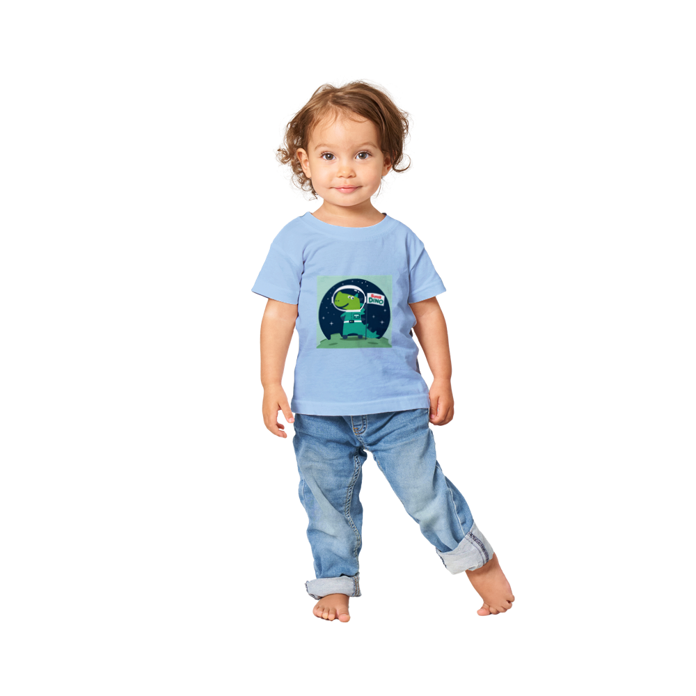 Super space dinosaur Baby T-shirt