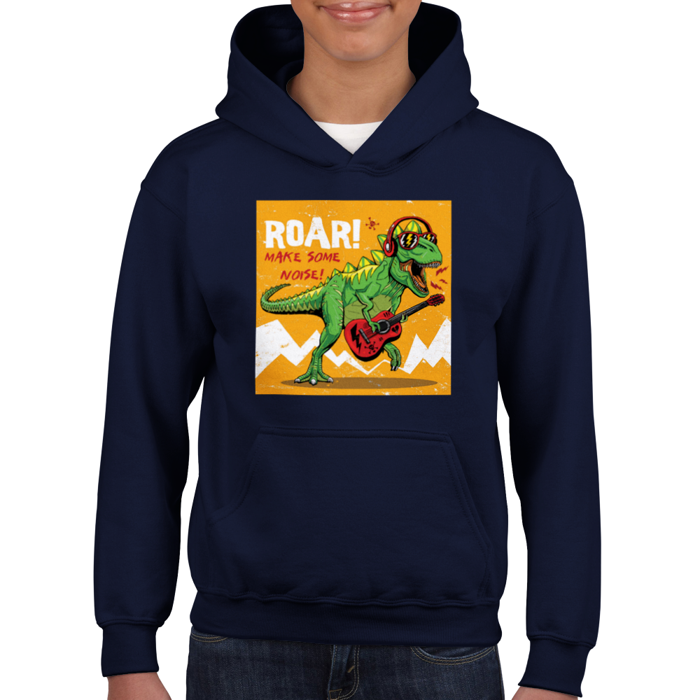 T-Rex Kids Pullover Hoodie