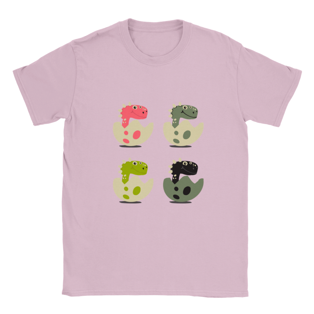 Hatching dinosaur egg kids T-shirt