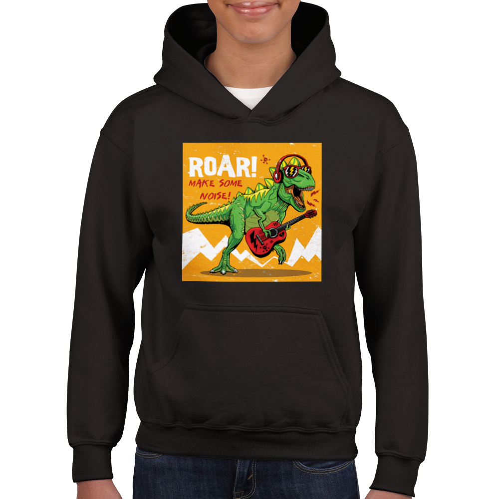 T-Rex Kids Pullover Hoodie