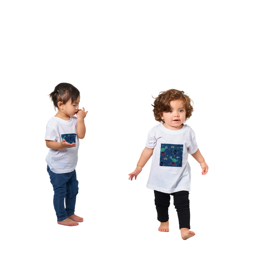 Space dinosaur Baby T-shirt