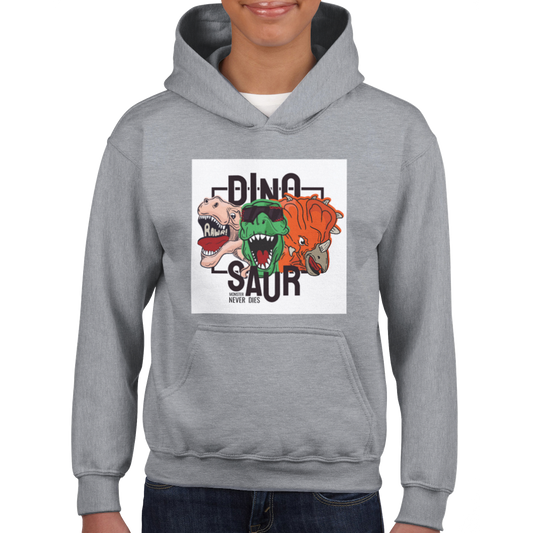 Dinosaur Kids Pullover Hoodie