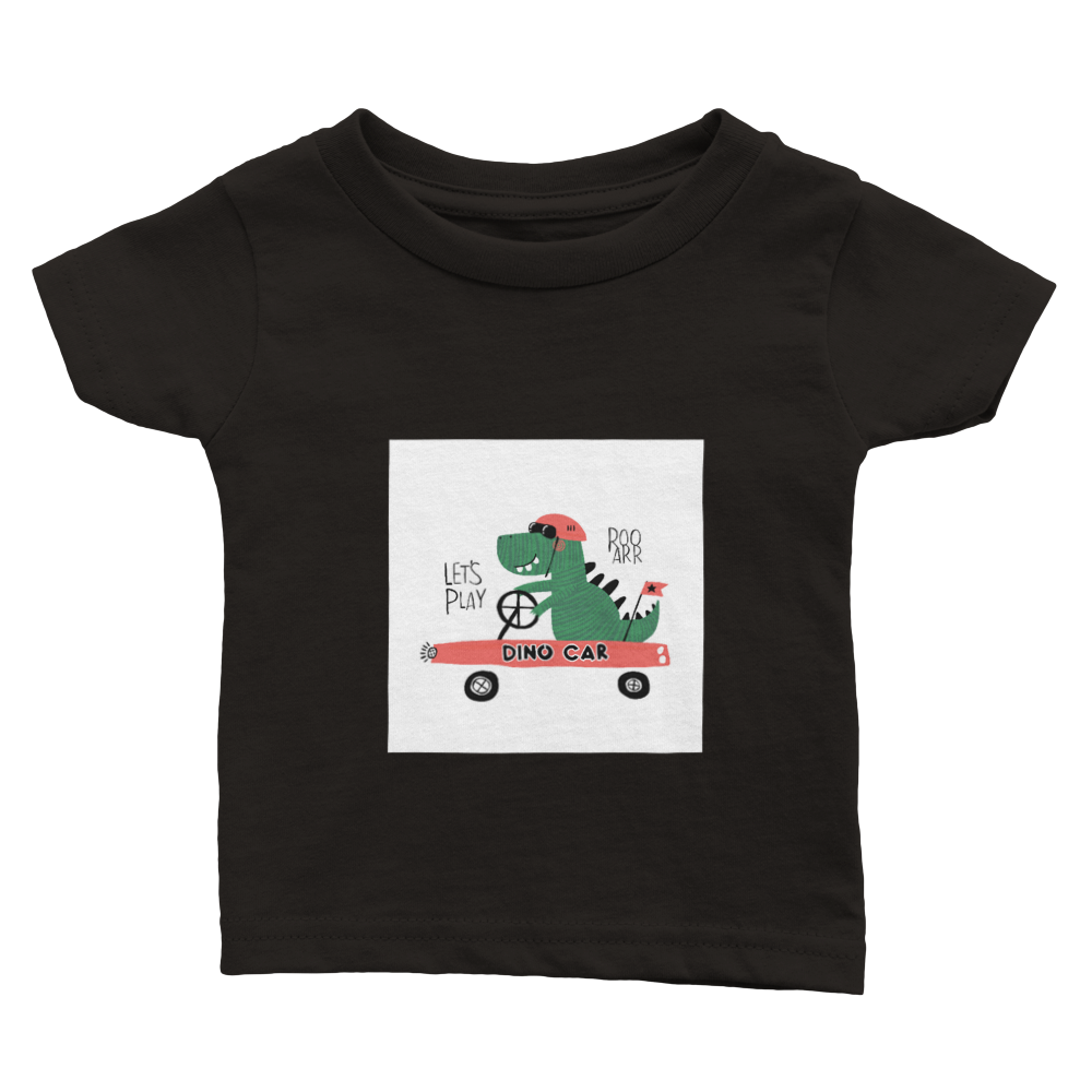 Dino car Baby T-shirt