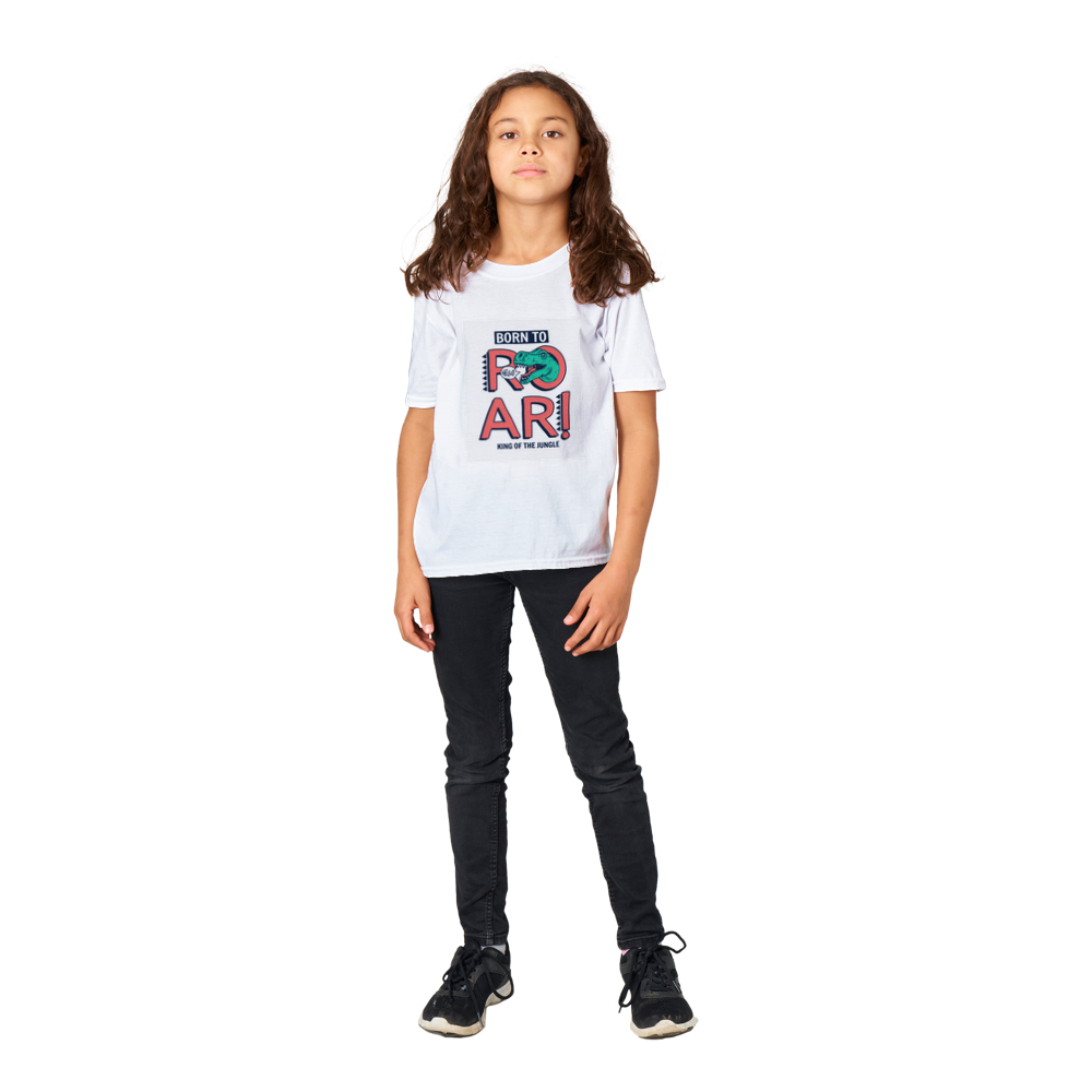 Born to roar Kids T-shirt