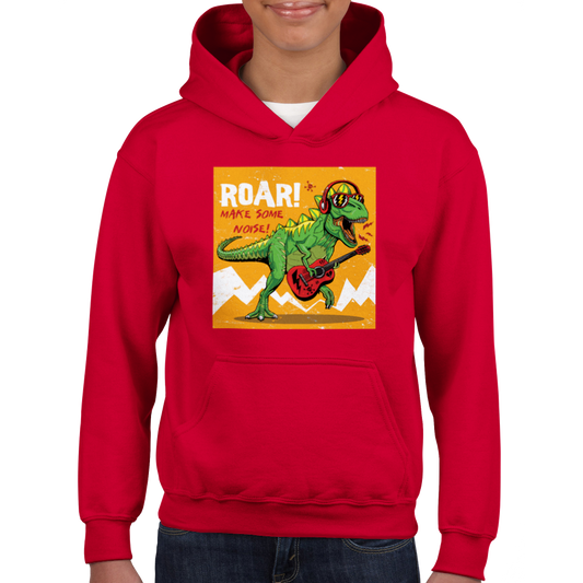 T-Rex Kids Pullover Hoodie