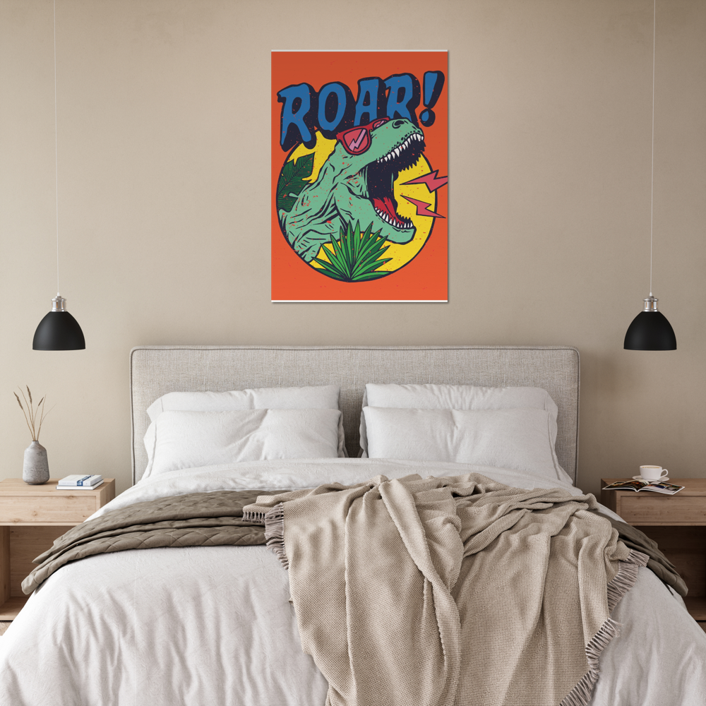 Cool t-Rex Museum-Quality Matte Paper Poster