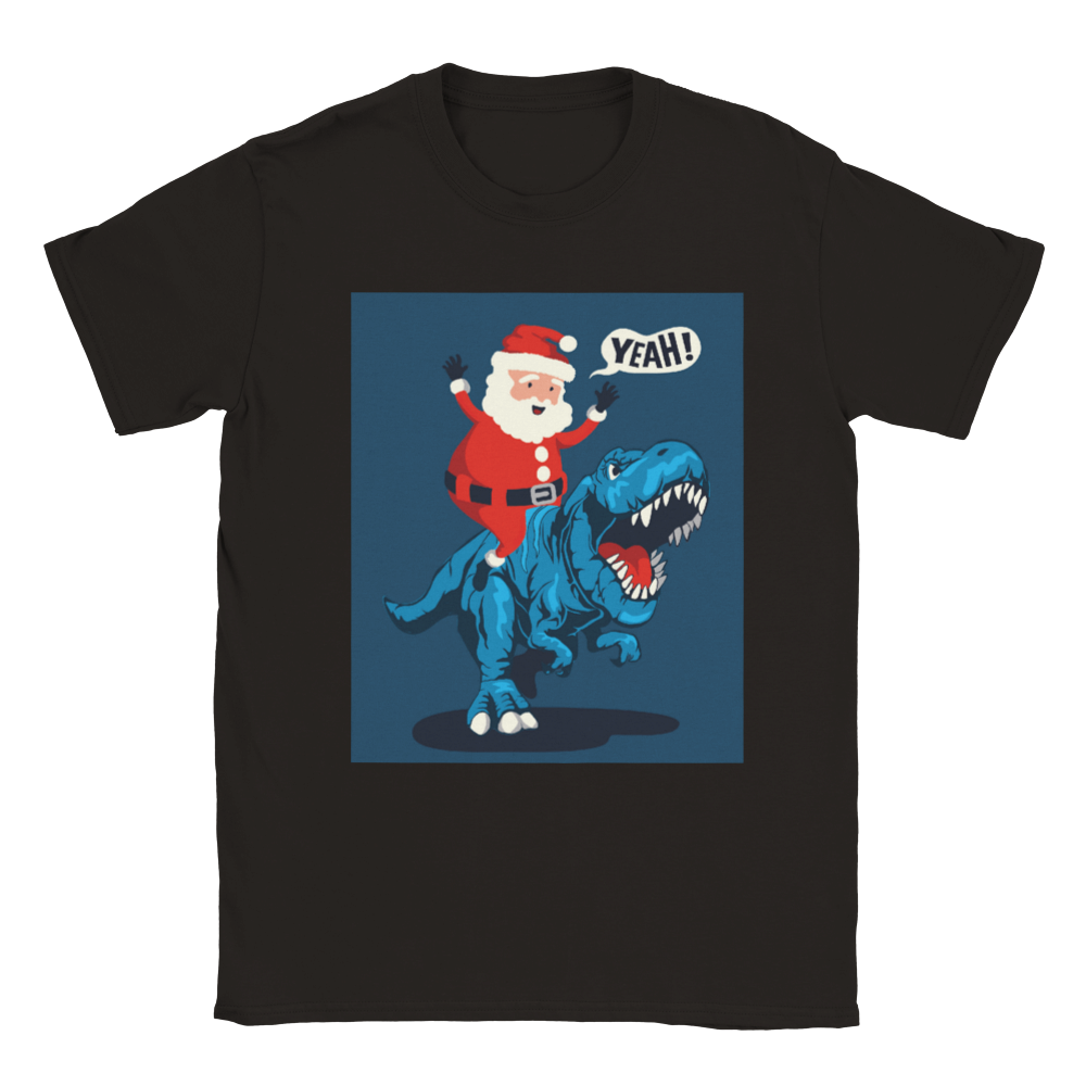 Wild Santa kids Christmas T-shirt