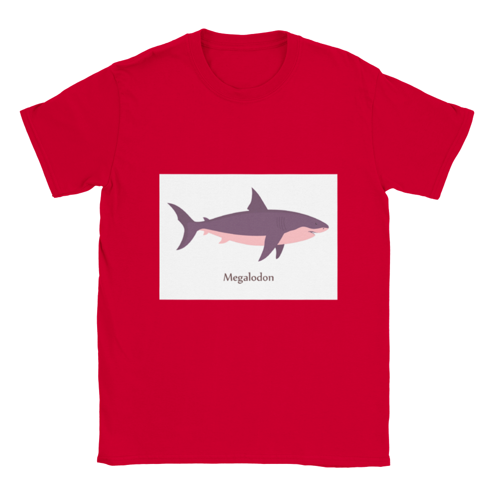 Megalodon dinosaur shark T-shirt