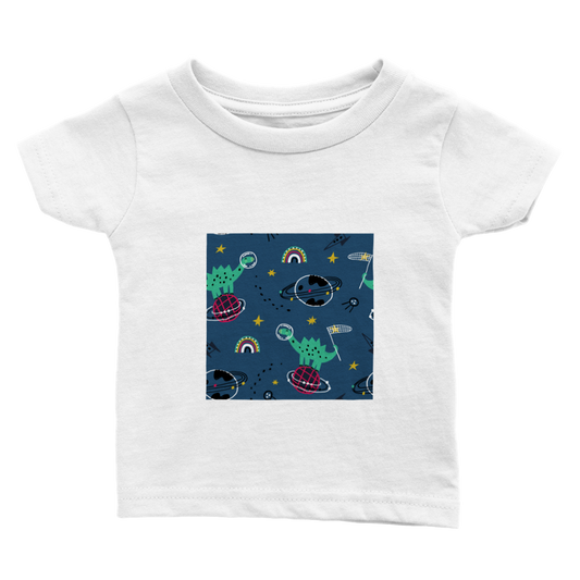 Space dinosaur Baby T-shirt