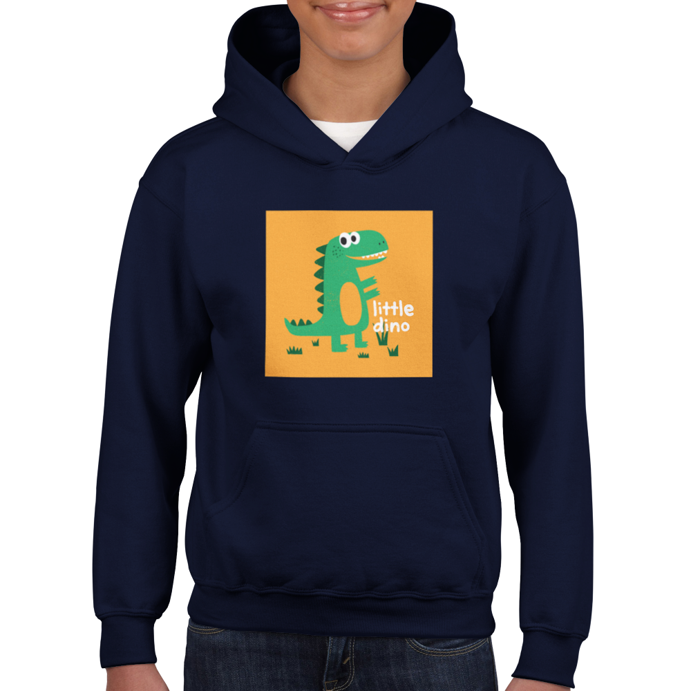 Little dinosaur Kids Pullover Hoodie