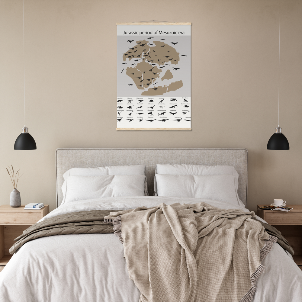 Jurassic period Museum-Quality Matte Paper Poster & Hanger