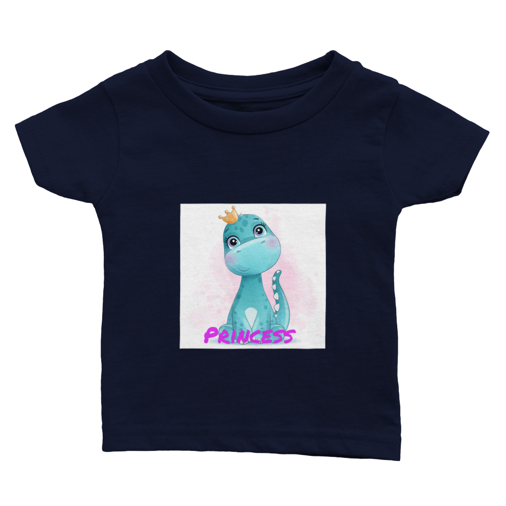 Dinosaur princess Baby T-shirt