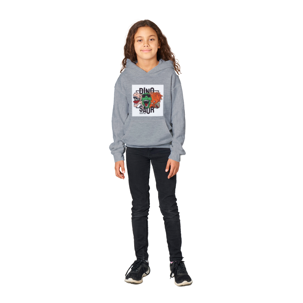 Dinosaur Kids Pullover Hoodie