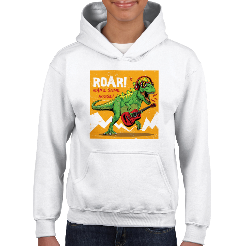 T-Rex Kids Pullover Hoodie