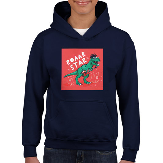 Roarsome T-Rex Kids Pullover Hoodie