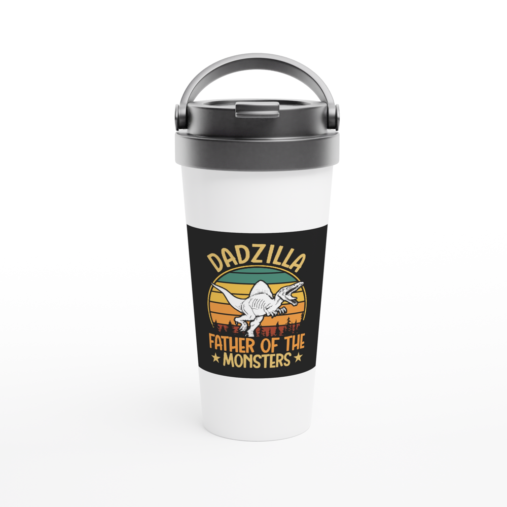 Dadzilla 15oz Stainless Steel Travel Mug Christmas gifts