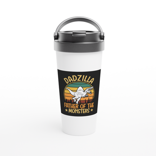 Dadzilla 15oz Stainless Steel Travel Mug Christmas gifts